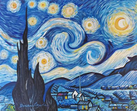 Van Gogh Starry Night Description