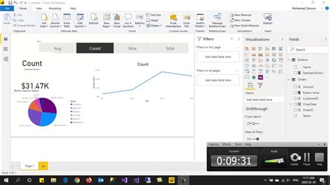 Image result for Dynamic Visuals Using Buttons in Power Bi