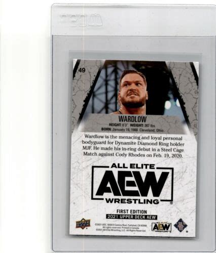 2021 Upper Deck AEW All Elite Wrestling Pyro India | Ubuy