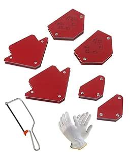 Digital Craft 6Pcs/Set New Triangle Magnet Welding Clamp Holder Set ...