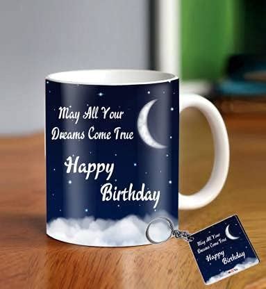 Buy BJ ART '' May All Your Dreams Come True Happy Birthday Pnrinted ...
