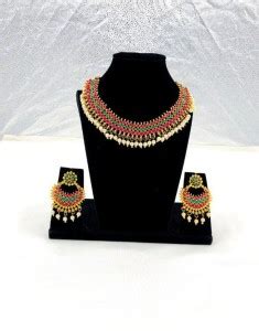 SKP Alloy Gold-plated Gold Jewellery Set Price in India - Buy SKP Alloy ...