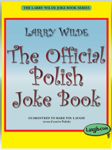 Amazon | The Official Polish Joke Book (The Larry Wilde Joke Book ...