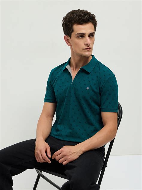 Patrol Printed Polo Casual T Shirt – ottostore.com