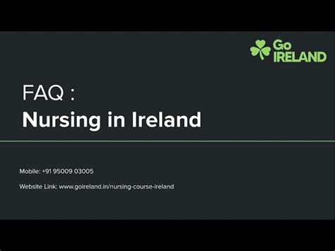 Masters in Nursing in Ireland | MSc Nursing in Ireland | GoIreland