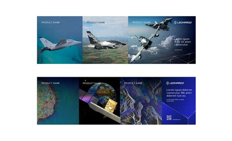 Horizontal panels | Leonardo Guidelines