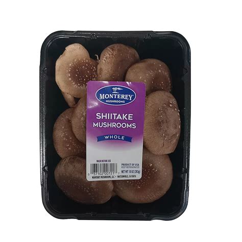 Monterey Mushrooms Whole Shiitake Mushrooms, 10 oz. | BJ's Wholesale Club