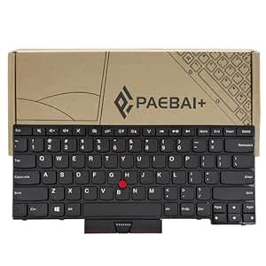 PAEBAI+ Replacement Laptop Keyboard for Lenovo IBM Thinkpad Edge E430 ...