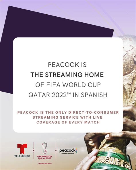 Peacock announced a comprehensive coverage plan for the FIFA World Cup Qatar 2022™. All 64 World ...