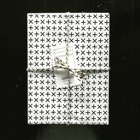 +x+x+x Wrapping Paper Set – Origin One