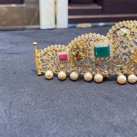 CMR 137.951gms VADDANAM 22K Nakshi – BangaruRani