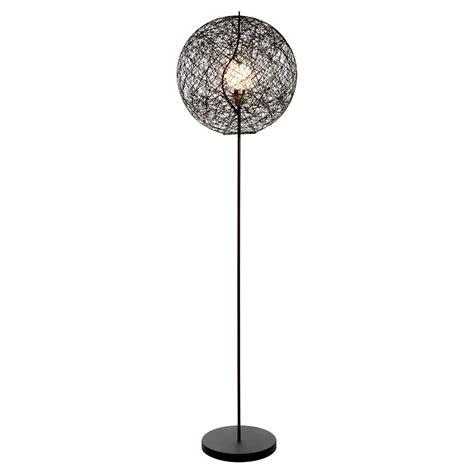 Moooi Random Small Floor Lamp II in White Fiberglass and Powder Coated ...
