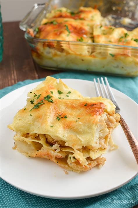 Roasted Cauliflower Cheese Lasagne   Slimming World Recipes