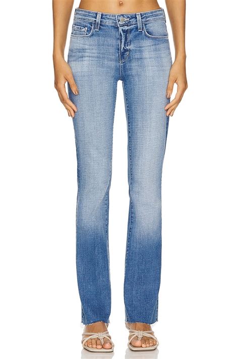 L'AGENCE Sneeki Low Rise Straight Jeans in Colorado | REVOLVE
