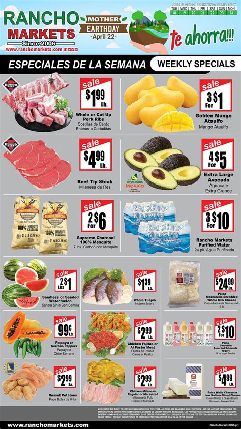 Rancho Markets Ad Circular - 04/18 - 04/25/2023 | Rabato