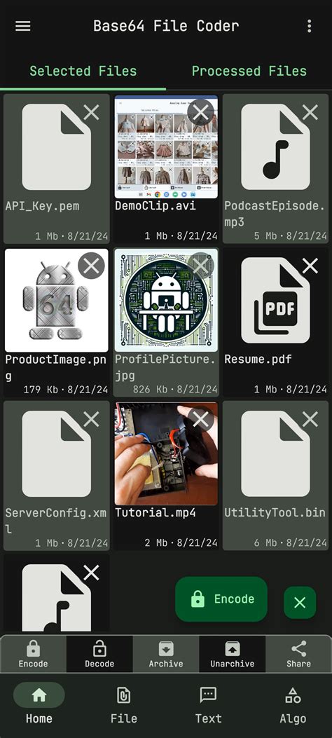 Base64 File Encoder Decoder APK for Android Download