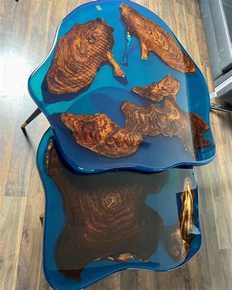 Designer Nesting Tables Custom-Made to Your Specifications – ResinandRitesh