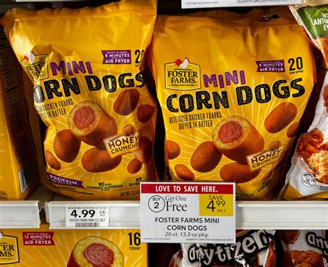 Foster Farms Corn Dogs Just $2.33 At Publix - iHeartPublix