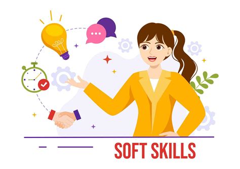 Soft Skills Vector Illustration of Office Workers Empathy ...