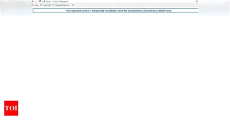 MHA: MHA website taken down as extra precautions | India News - Times ...