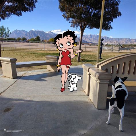 Betty Boop And Dog
