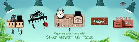 Sehaz Artworks Key Holder for Home Decor Stylish | Key Hangers for Wall ...