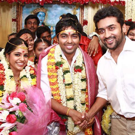 Actor Suriya wishes the couple GV Prakash Kumar and singer Saindhavi ...
