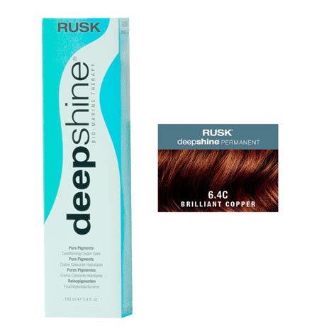 Copper Series | Deepshine Permanent Conditioning Cream Color | Rusk ...