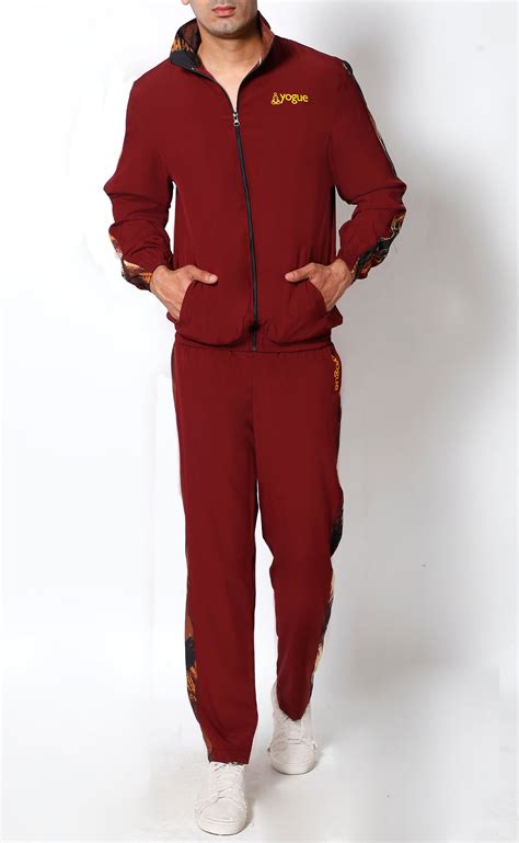 Caribbean Red Athlete Tracksuit - Yogue Activewear