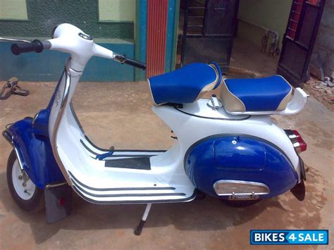 Used 1977 model Vintage Scooter for sale in Bangalore. ID 37389. White ...