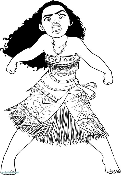 Moana Free Coloring Pages To Print at genjohnnyblog Blog