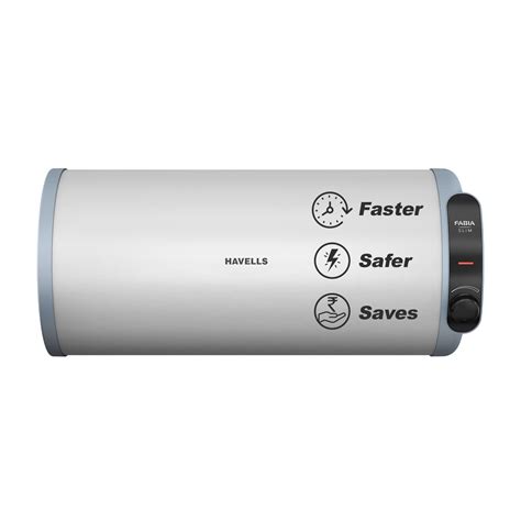 Buy Havells Fabia Slim 25L Horizontal Right Storage Water Heater(Geyser ...