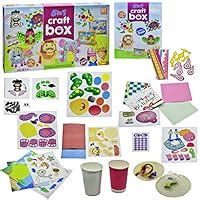 Buy Toy Cloud 6 in 1 Craft Box, Do-It-Yourself Art & Craft Activity ...