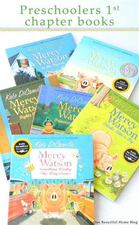 Chapter books for preschoolers + a GIVEAWAY!! - One Beautiful Home