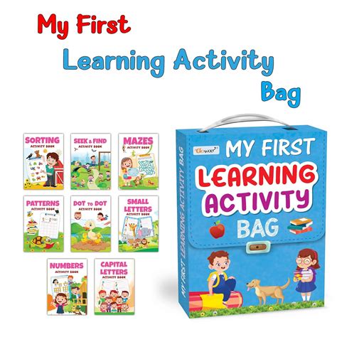 Buy Lkg Class Picture Activity Bag : Activity Books For Children, All ...