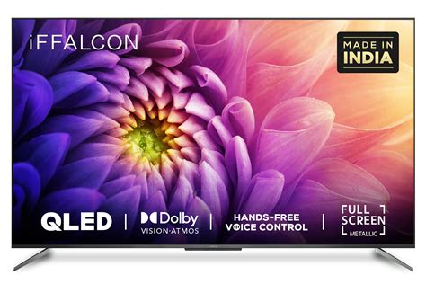iFFALCON 139 cm (55 inches) 4K Ultra HD Certified Android Smart QLED TV ...