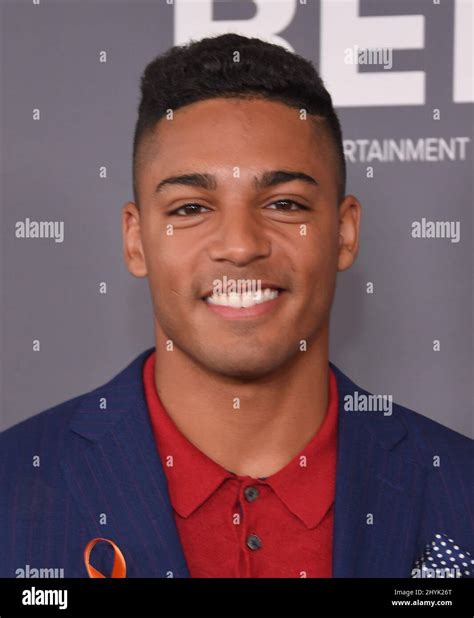 Michael Evans Behling arriving to the The CW's Summer TCA All Star Party at Beverly Hilton Hote ...