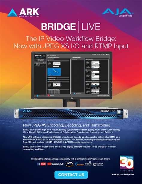 AJA Bridge Live