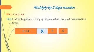 Image result for Standard Algorithm Multiplication Example 24X3