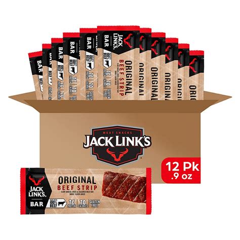 JACK LINK’S ORIGINAL BEEF STEAK STRIP 25g – Canteen Canada