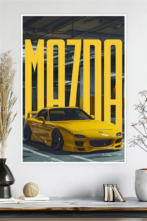 Mazda RX-7 FD | Car Poster – ThePosterPalette