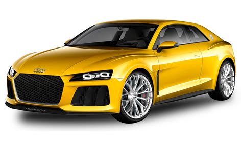 Yellow Audi Car PNG Image - PurePNG | Free transparent CC0 PNG Image Library