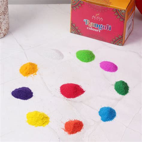 Auradecor Rangoli colours – AuraDecor