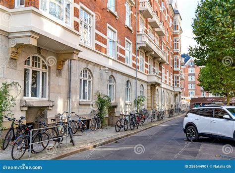 House Facade in Copenhagen, Denmark. Real Estate Investment. Editorial Photography - Image of ...
