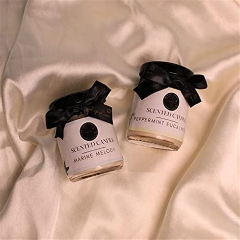 Wrapped up Love Glass Mini Scented Candles (Marine Melody And ...