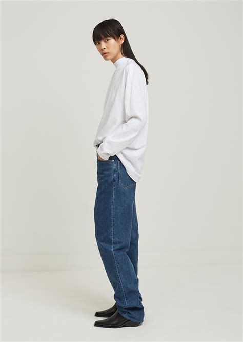 Funnel Neck Long Sleeve Tee by Martine Rose- La Garçonne