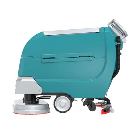 Dual-Brush Walk Behind Floor Scrubber X850 for Hardwood Floors - GIYO