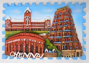 Buy Temple Trees Chennai Scenery Fridge Magnet - TSC 3018 Online at Low ...