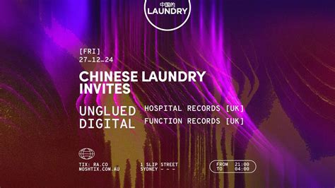 Chinese Laundry Invites UNGLUED [UK] & DIGITAL [UK] , Chinese Laundry ...