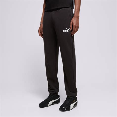 PUMA SPODNIE ESS ELEVATED 67597601 CZARNY | Męskie Spodnie w Sizeer